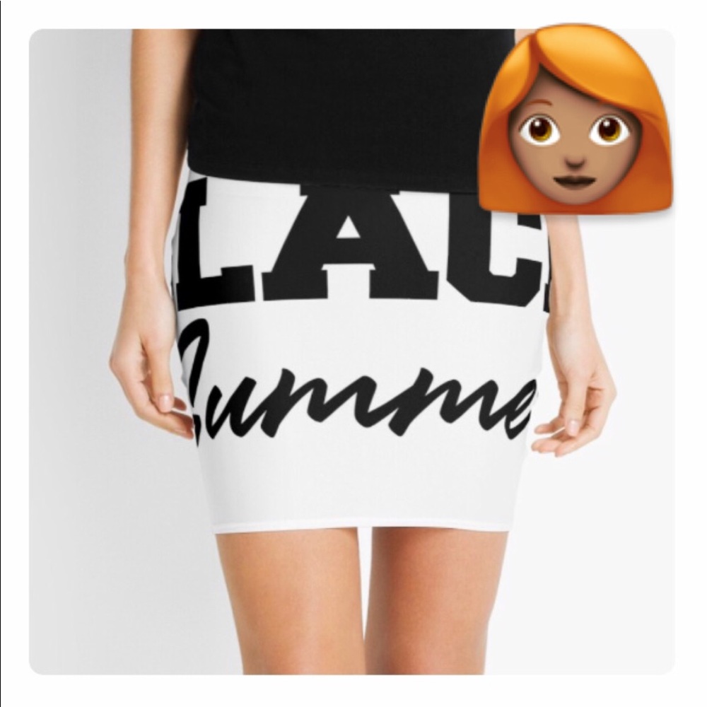 Black Summer Classic Skirt